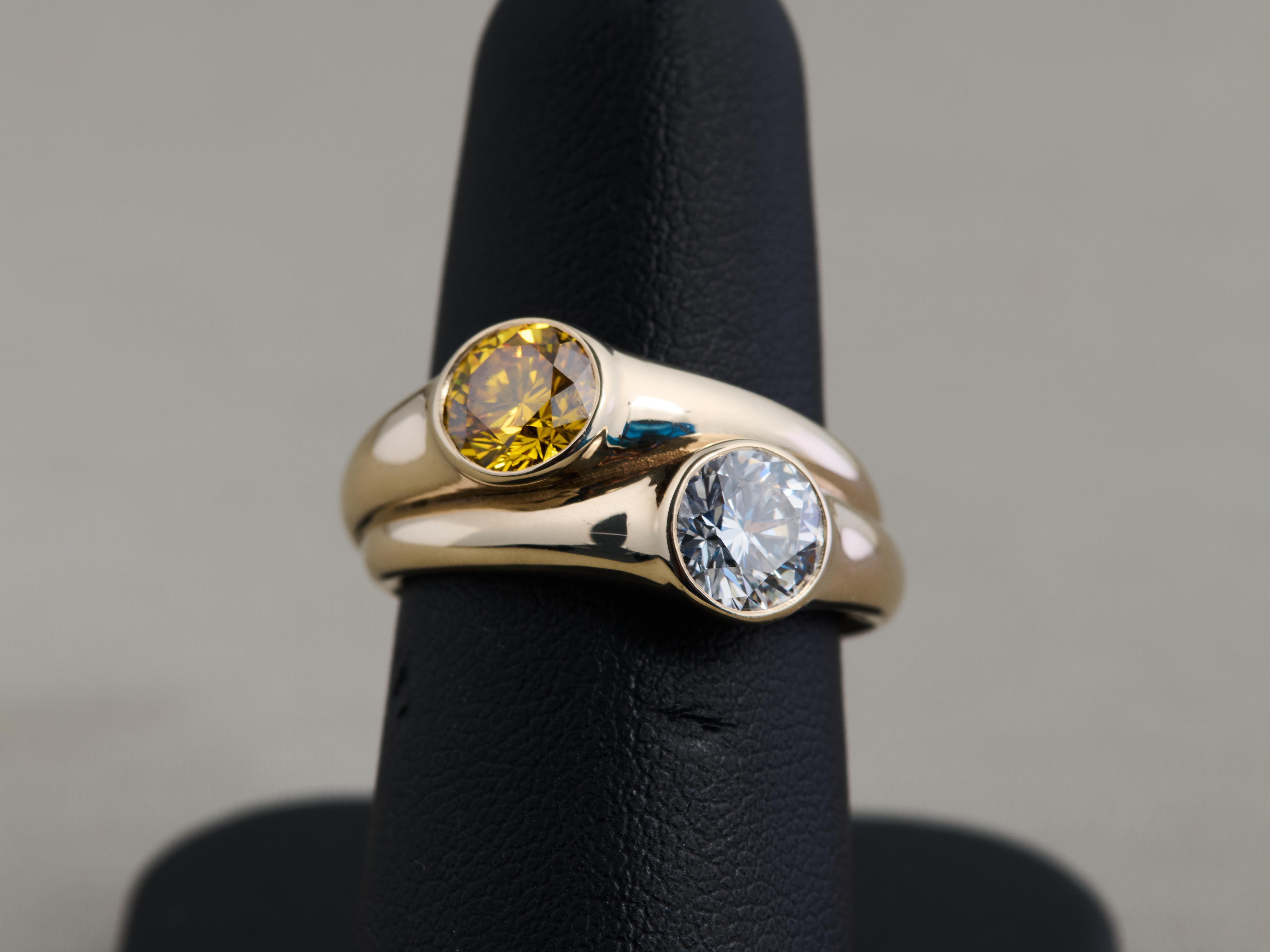Il tocco contemporaneo del classico anello 