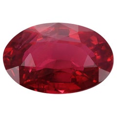 Used GIA Certified 1.15 Carats Mozambique Ruby 