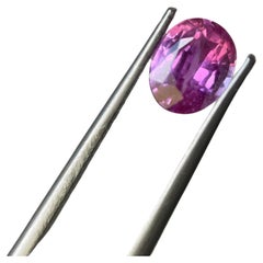 GIA zertifiziert 1.15Ct Rosa Saphir-gehärtet (6.85x5.46x3.52mm)