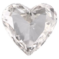Diamant naturel en forme de cœur brillant de 1,16 carat de couleur I et de pureté VS2 certifié GIA