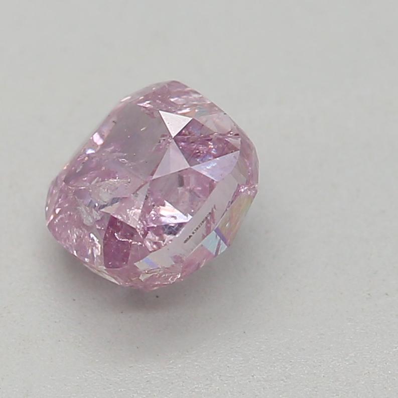Pear Cut GIA Certified 1.19 Carat Fancy Purplish Pink SI1 Clarity Diamond For Sale
