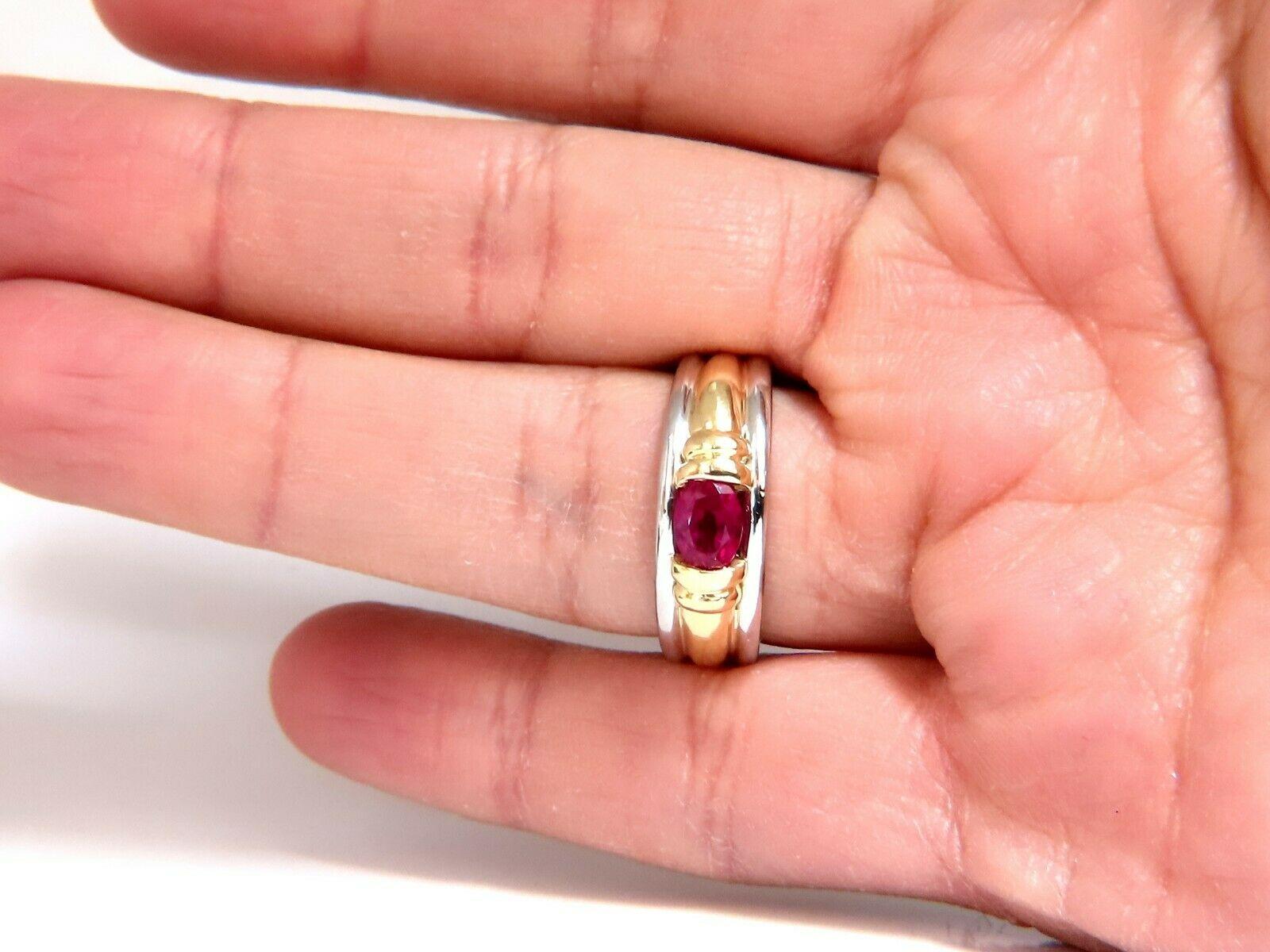 mens burmese ruby ring