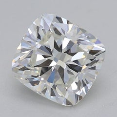 GIA Certified 1.2 Carat Cushion Halo Pave Cathedral Diamond Ring