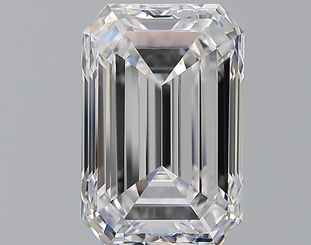 Moderne Bague solitaire en diamant taille émeraude de 12 carats certifiée par le GIA TYPE 2A