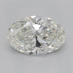 GIA Certified 1.2 Carat Oval Solitaire Four-Prong  Diamond Ring