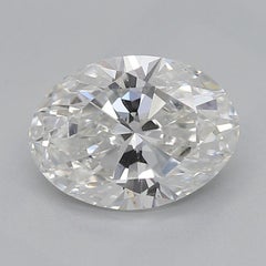 GIA Certified 1.2 Carat Oval Solitaire Multi-Prong Rose Platinum Diamond Ring