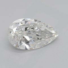 GIA Certified 1.2 Carat Pear Halo Multi-Stone Curved Platinum Diamond Ring