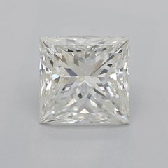GIA Certified 1.2 Carat Princess Multi-Stone Cathedral Diamond Ring
