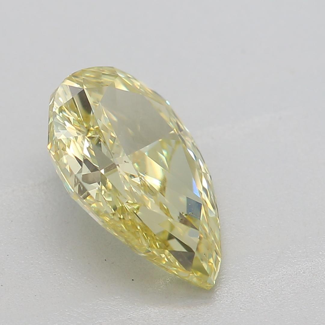da uomo o donna Diamante certificato GIA da 1,20 carati di colore giallo intenso VS2 di chiarezza in vendita