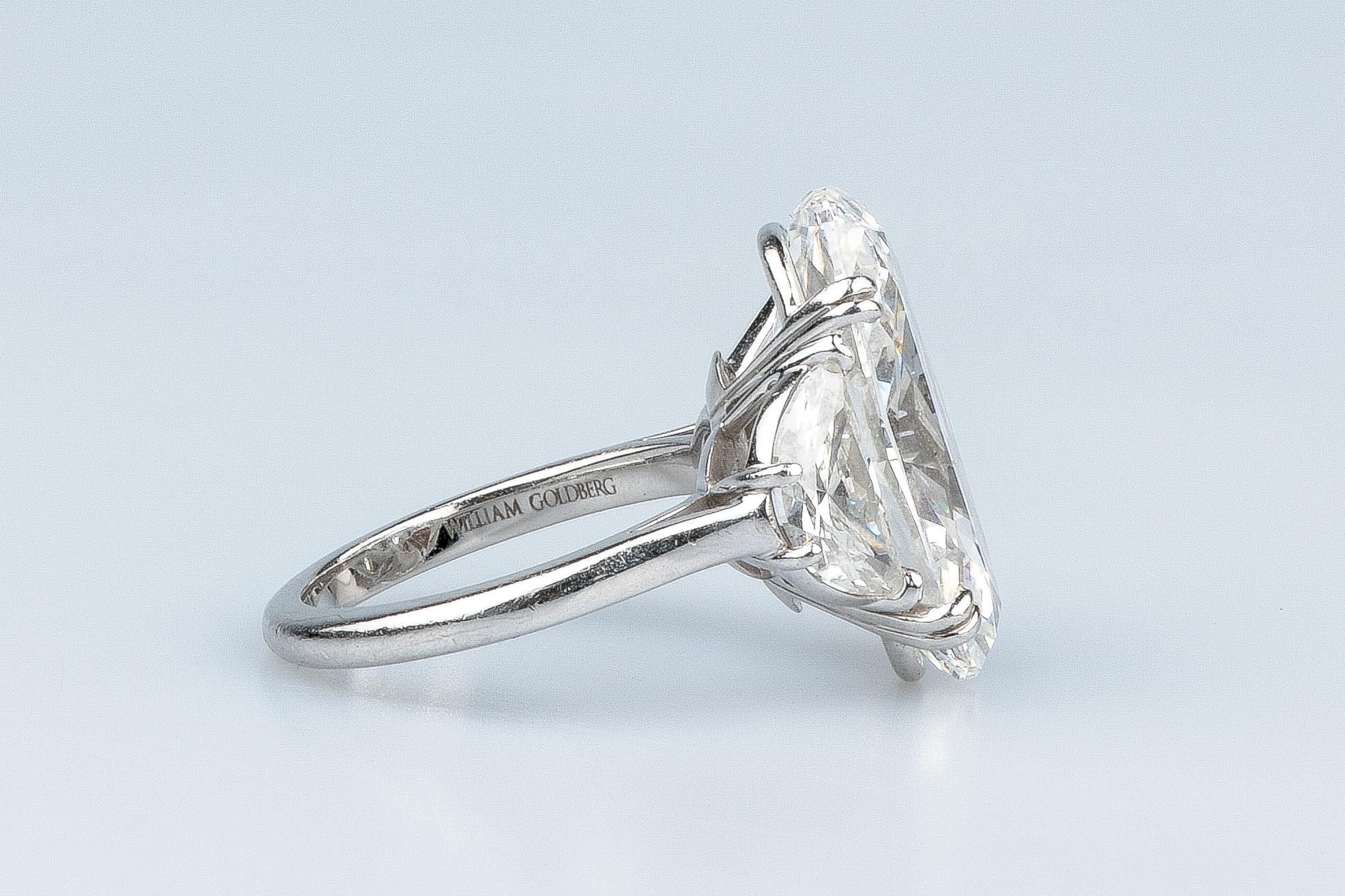 GIA certified 12.09 carat oval cut diamond For Sale 2