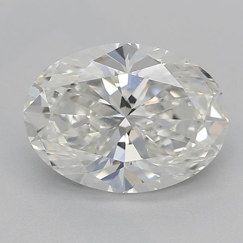 Ti presentiamo uno splendido anello con diamante che unisce l'eleganza a un motivo floreale unico. Questo pezzo presenta un'affascinante pietra centrale incastonata, un radioso diamante ovale di 1,20 , con una raffinata H e VS2. La fascia è