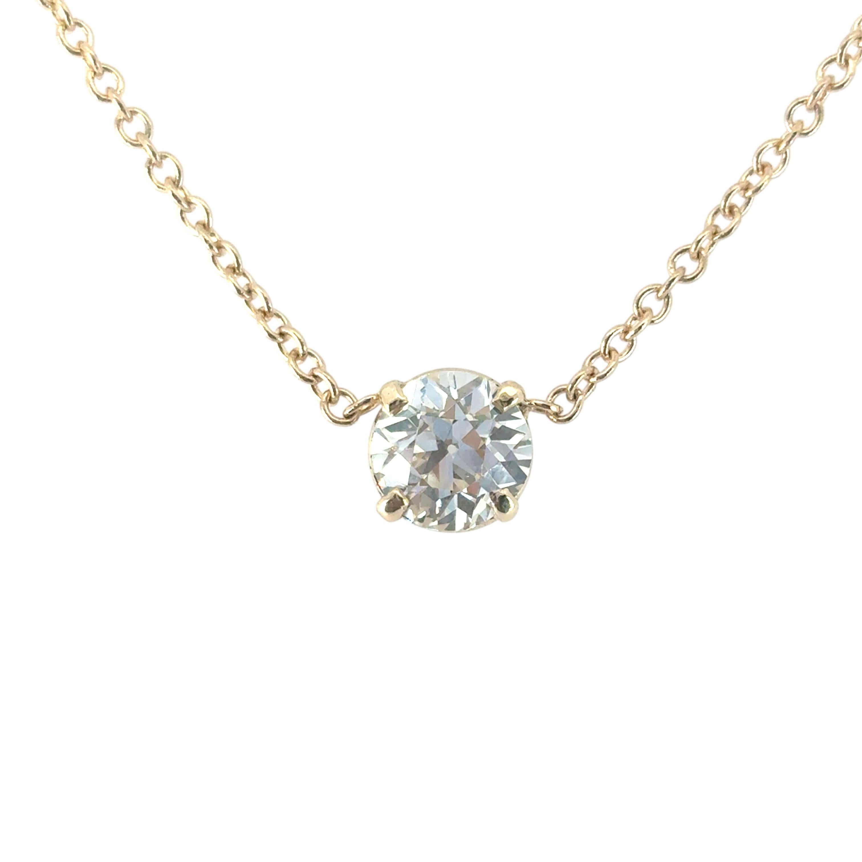 Diamante rotondo brillante certificato GIA da 1,20 cw su una collana in oro giallo 14k

Questa splendida collana di diamanti GIA da 1,20cw è in ottime condizioni ed è pronta per essere spedita!

Design del ciondolo: Ciondolo con diamante
Dettagli