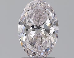 GIA Certified 1.21 Carat Faint Pink Oval Diamond