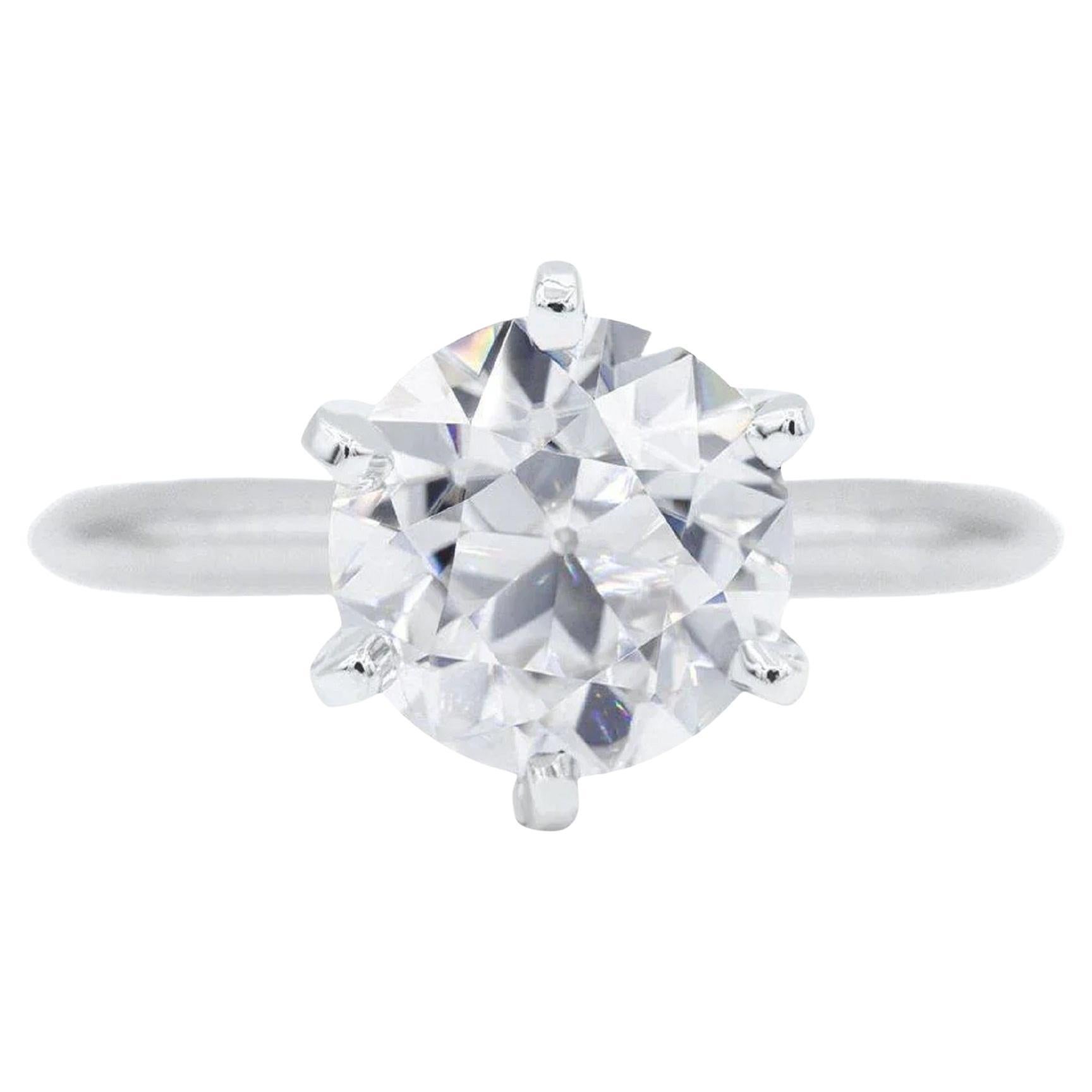 Art Deco Sapphire Diamond and Platinum Ring circa 1920 - Ruby Lane