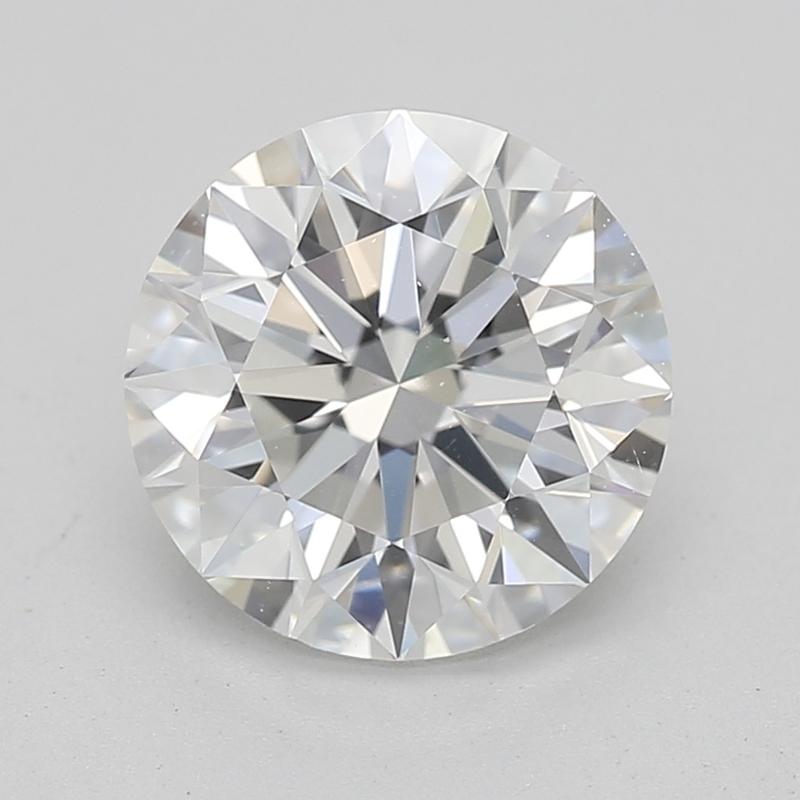 Dieser atemberaubende Diamantring wurde für den anspruchsvollen Käufer angefertigt und präsentiert einen prächtigen runden Diamanten von 1,21, der durch seine außergewöhnliche Brillanz und sein Feuer besticht. Der Mittelstein ist mit G und VS2
