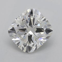 GIA Certified 1.22 Carat Cushion Halo Basket Cathedral Diamond Ring