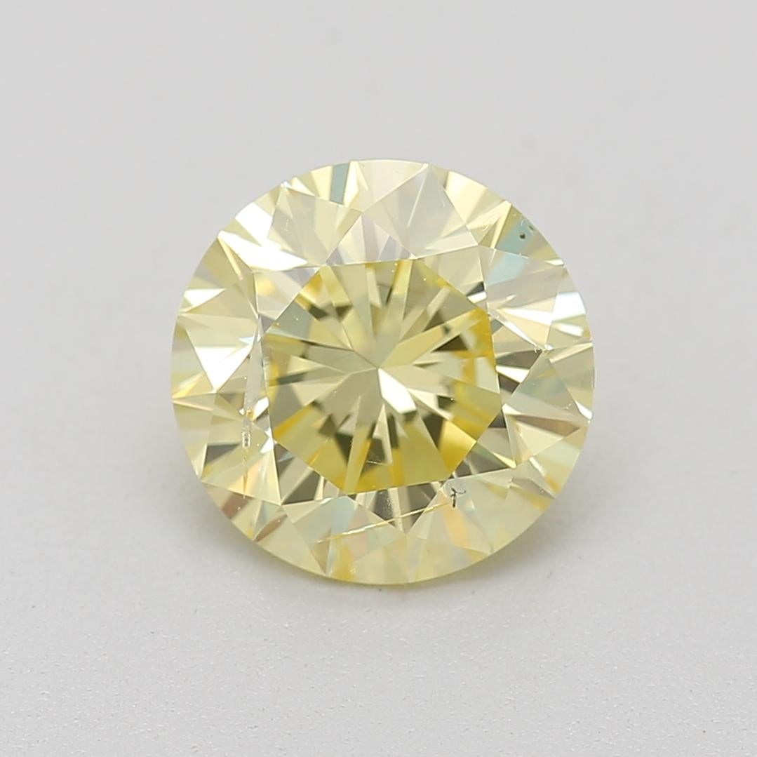 Certificat : GIA 
Numéro de rapport : 7438791107
Forme et coupe : Rond
Poids en carats : 1,22 carat
Dimensions : 6,73 X 6,80 X 4,35 mm
Qualité de la couleur : Jaune fantaisie

CARACTÉRISTIQUES DU DIAMANT :

Ce diamant jaune fantaisie est un diamant