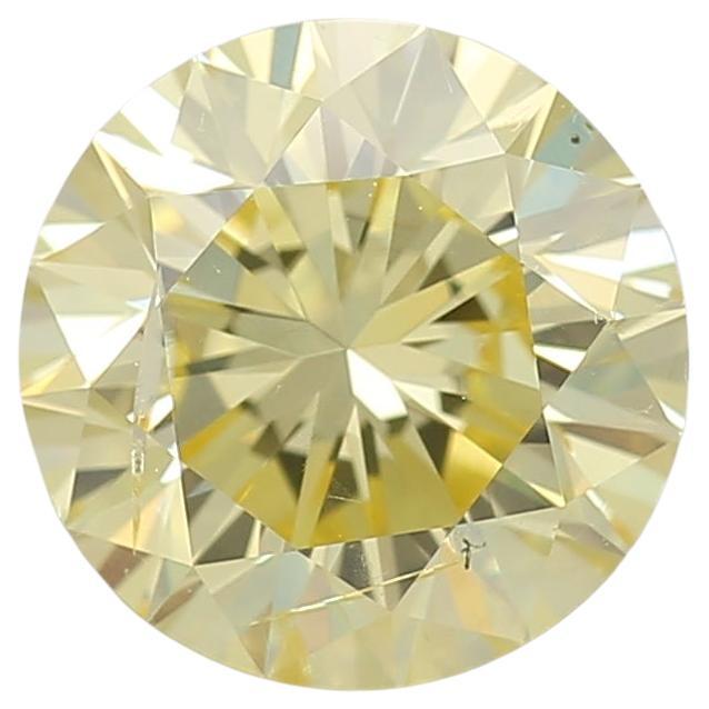 GIA Certified 1.22 Carat Fancy Yellow Diamond