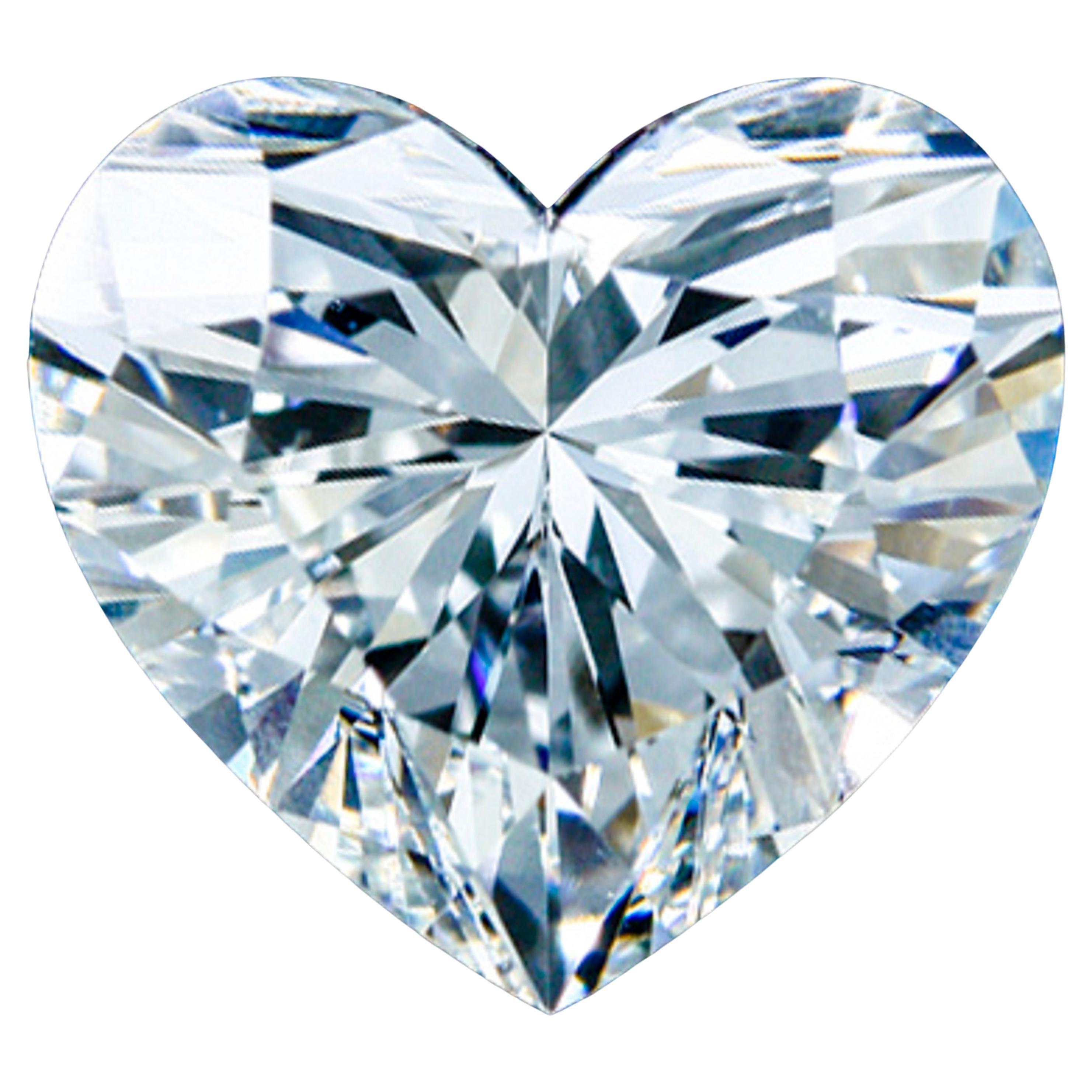 GIA Certified 10.02 Carat Heart-Cut Shape Diamond 