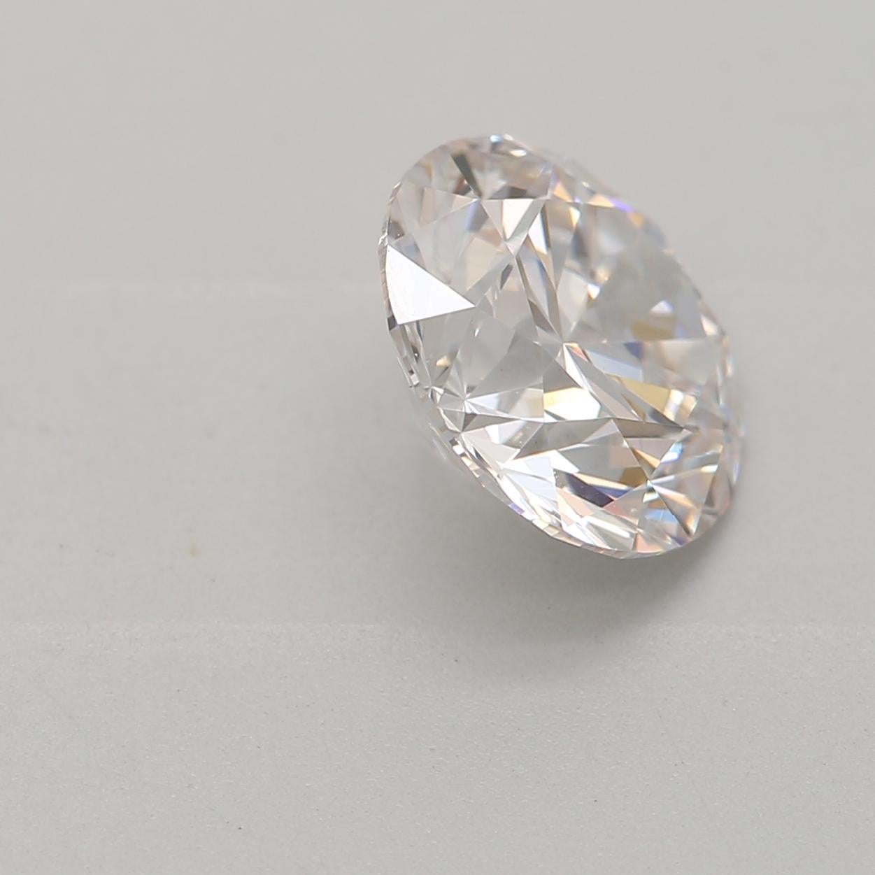 Women's or Men's GIA Certified 1.23 Carat Faint Pink VS1 Clarity Diamond For Sale