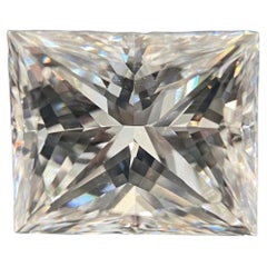 Diamant naturel certifié GIA de 1,23 carat de taille princesse H VVS2 