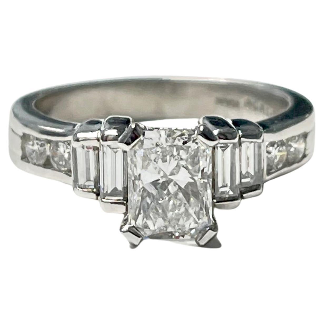 1.23 carat diamond ring