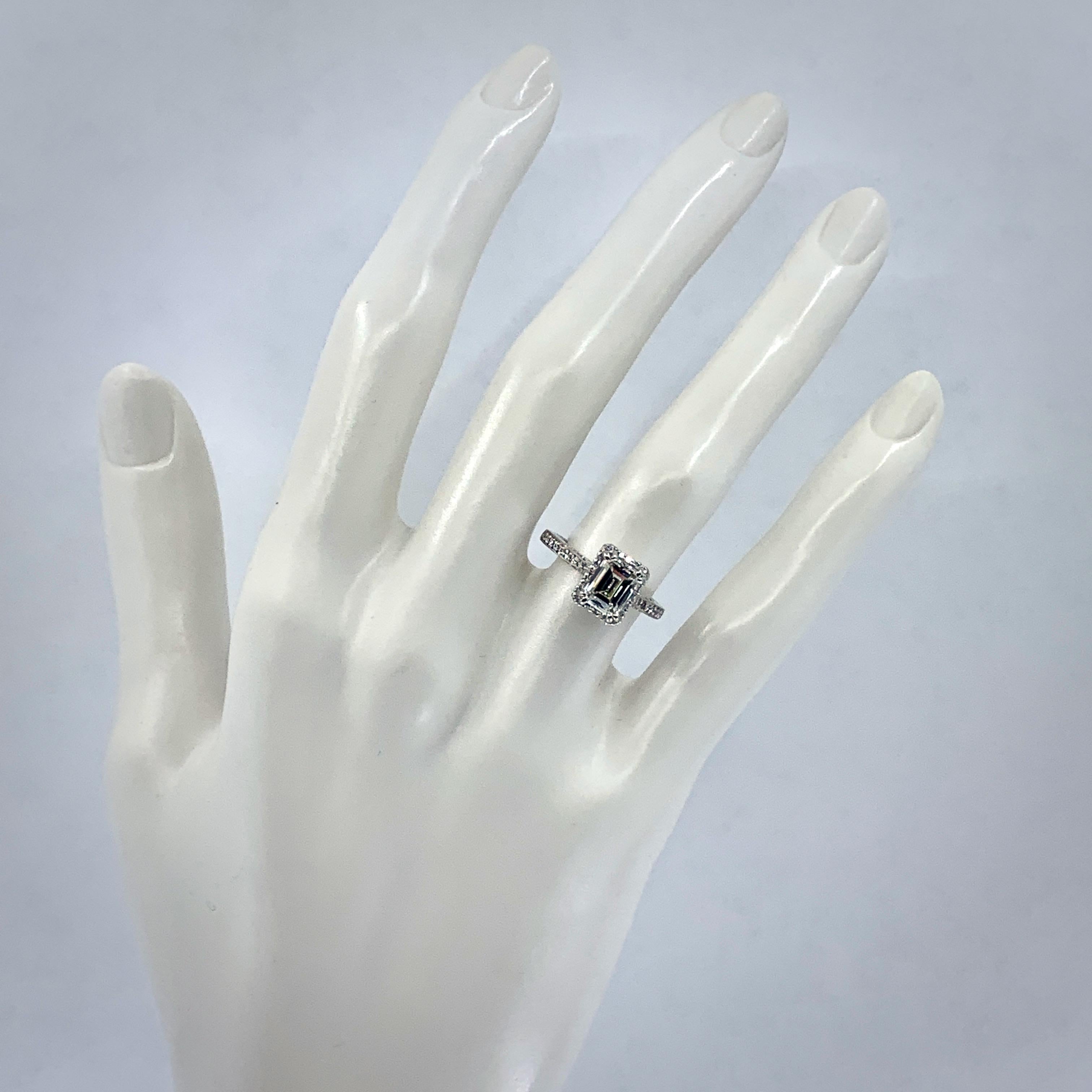 tacori emerald cut engagement rings