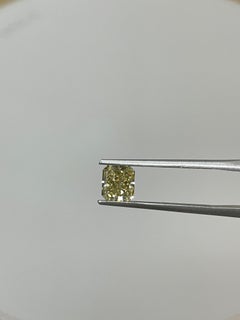 GIA Certified 1.24CT Fancy Brownish Yellow VS1 Radiant Cut Diamond