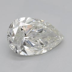 GIA Certified 1.25 Carat Pear Twisted Infinity Vine Diamond Ring