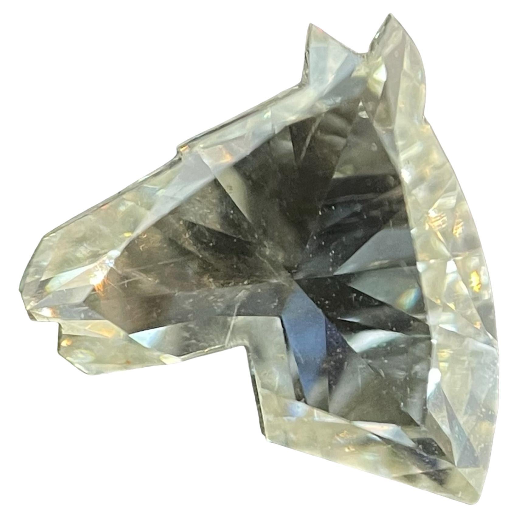 Diamant naturel certifié GIA 1,27 carat Horse Modified Brilliant L SI1 en vente