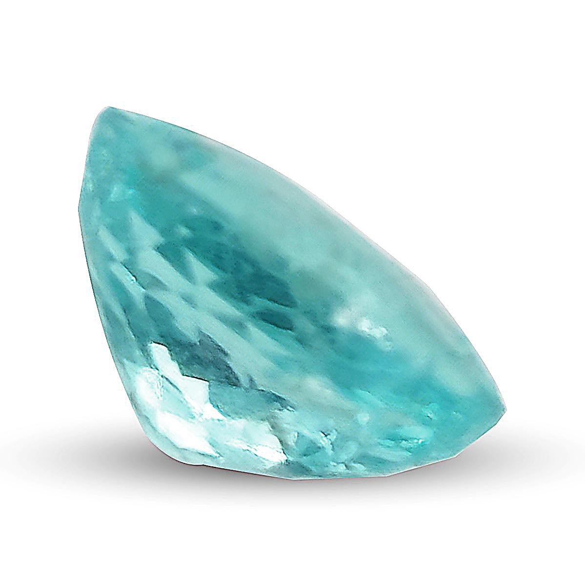 GIA Certified 1.27 Carats Mozambique Paraiba Tourmaline In New Condition For Sale In Los Angeles, CA