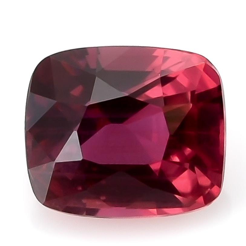 Women's or Men's GIA Certified 1.27 Carats Mozambique Ruby For Sale