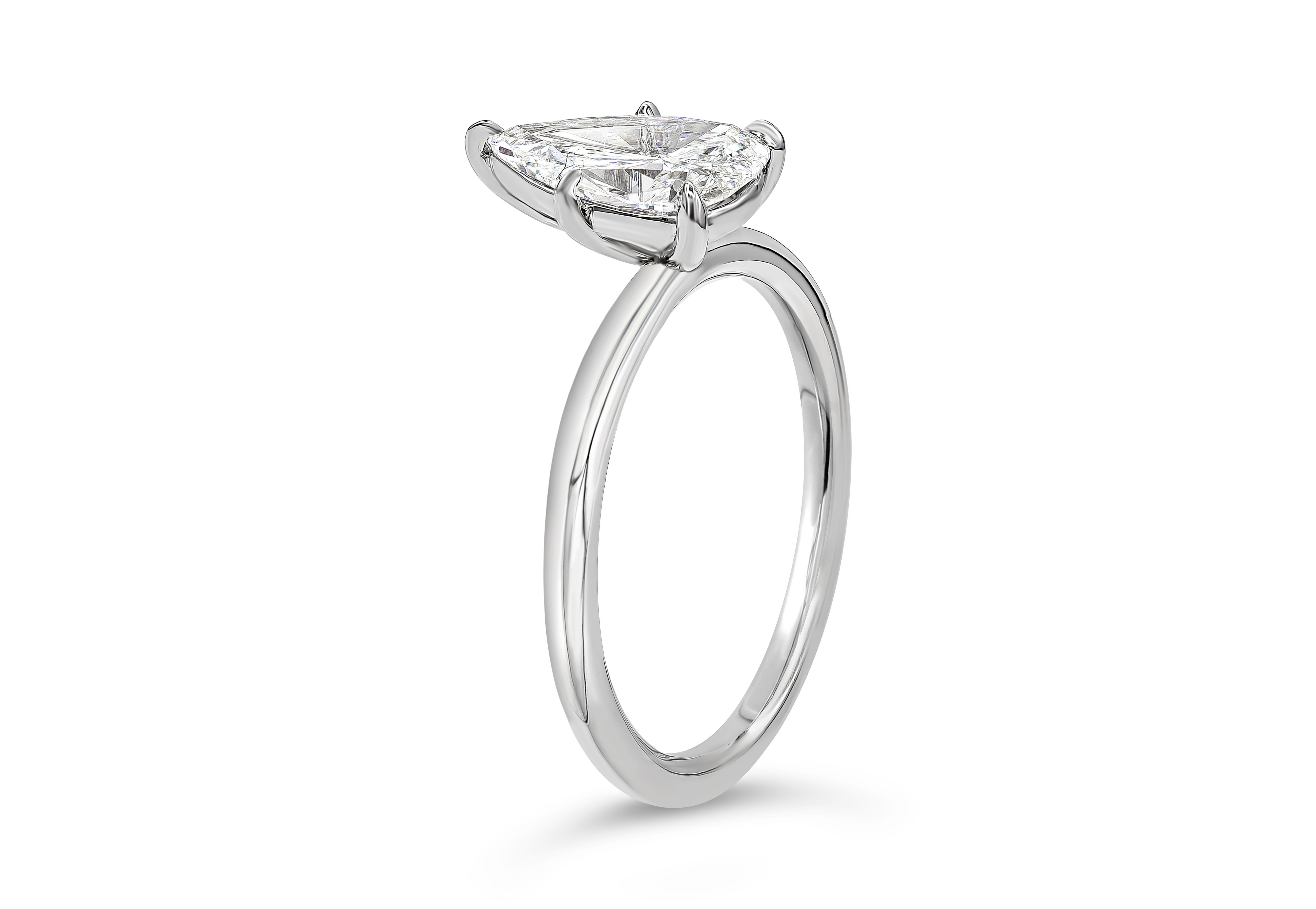 1.28 carat diamond ring