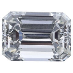 GIA Certified 1.28 Ct Emerald Cut G VVS2 Loose Diamond 7.48 x 5.32 x 3.70 mm