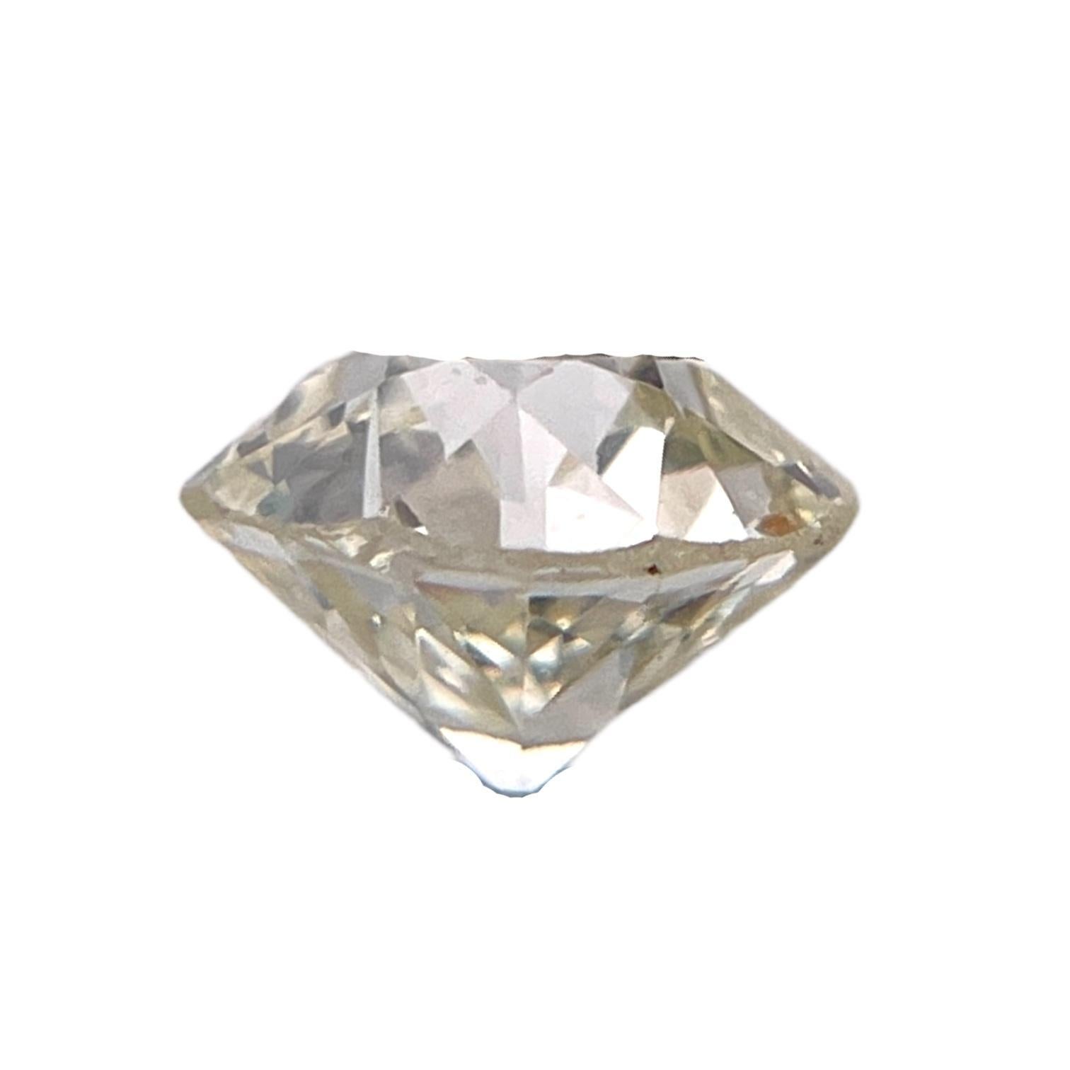 Modern GIA Certified 1.29 Carat Old European Natural Diamond For Sale