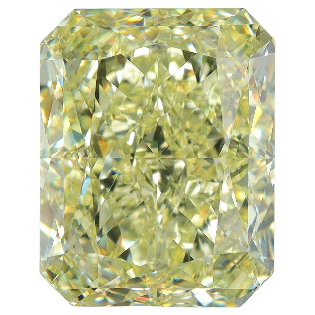 GIA Certified 12ct Fancy Yellow Radiant VS2 Loose or Set in Solitaire Ring