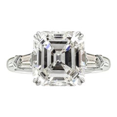 GIA Certified 1.30 Carat Asscher Cut Diamond Flawless Clarity