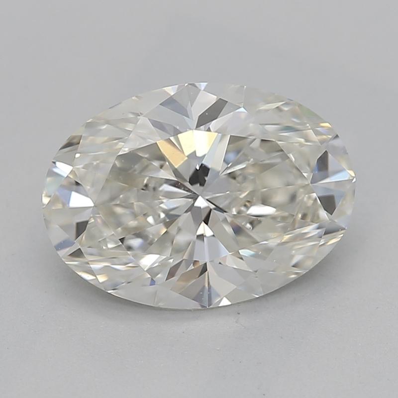 Handcrafted in New York, this stunning diamond ring features a mesmerizing oval diamond with a total weight of 1.30 , exhibiting a captivating J and exquisite VS1. Handcrafted in white gold , the ring showcases an elegant prong setting that