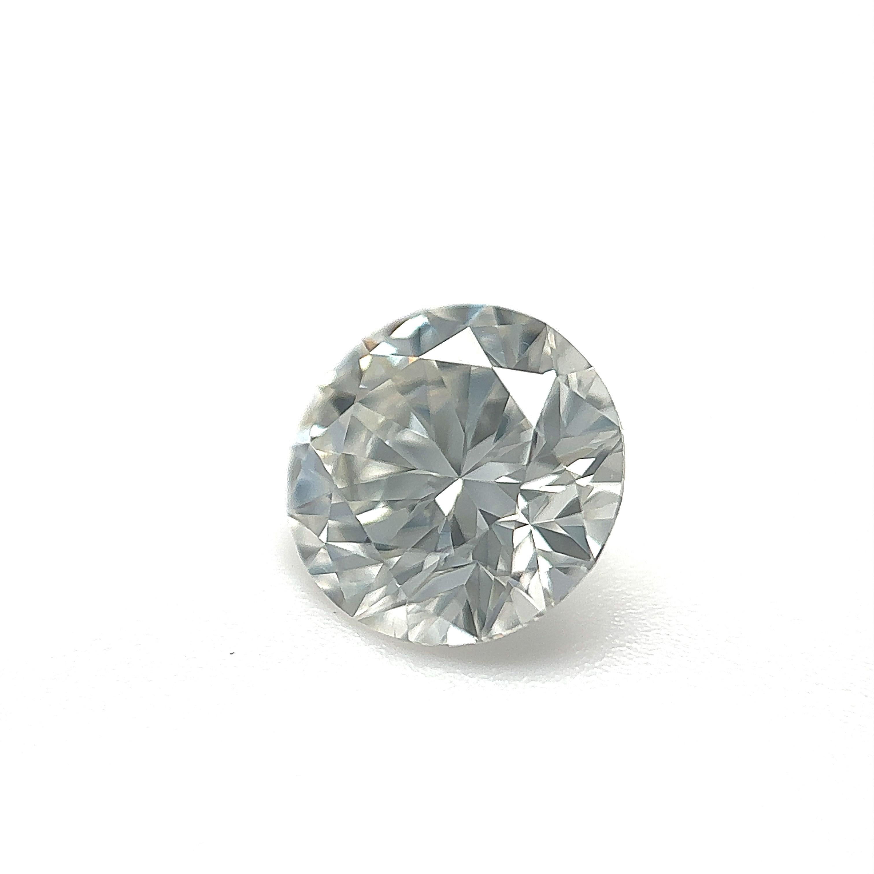 Diamant naturel brillant rond de 1,30 carat certifié par la GIA (bagues de fiançailles) Neuf - En vente à London, GB