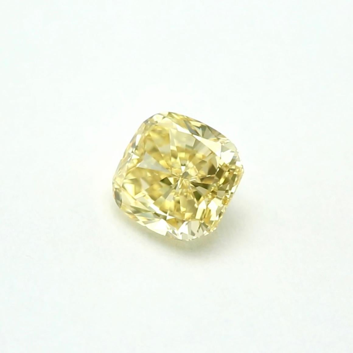 Certifié par le GIA - 1,34 carats de diamant jaune brunâtre de fantaisie Neuf - En vente à Ramat Gan, IL