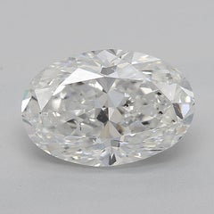 GIA Certified 1.35 Carat Oval Bezel Solitaire Double Band Platinum Diamond Ring
