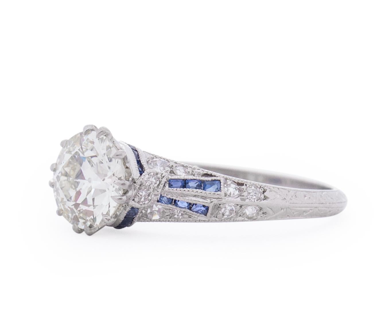 5 stone emerald cut diamond ring