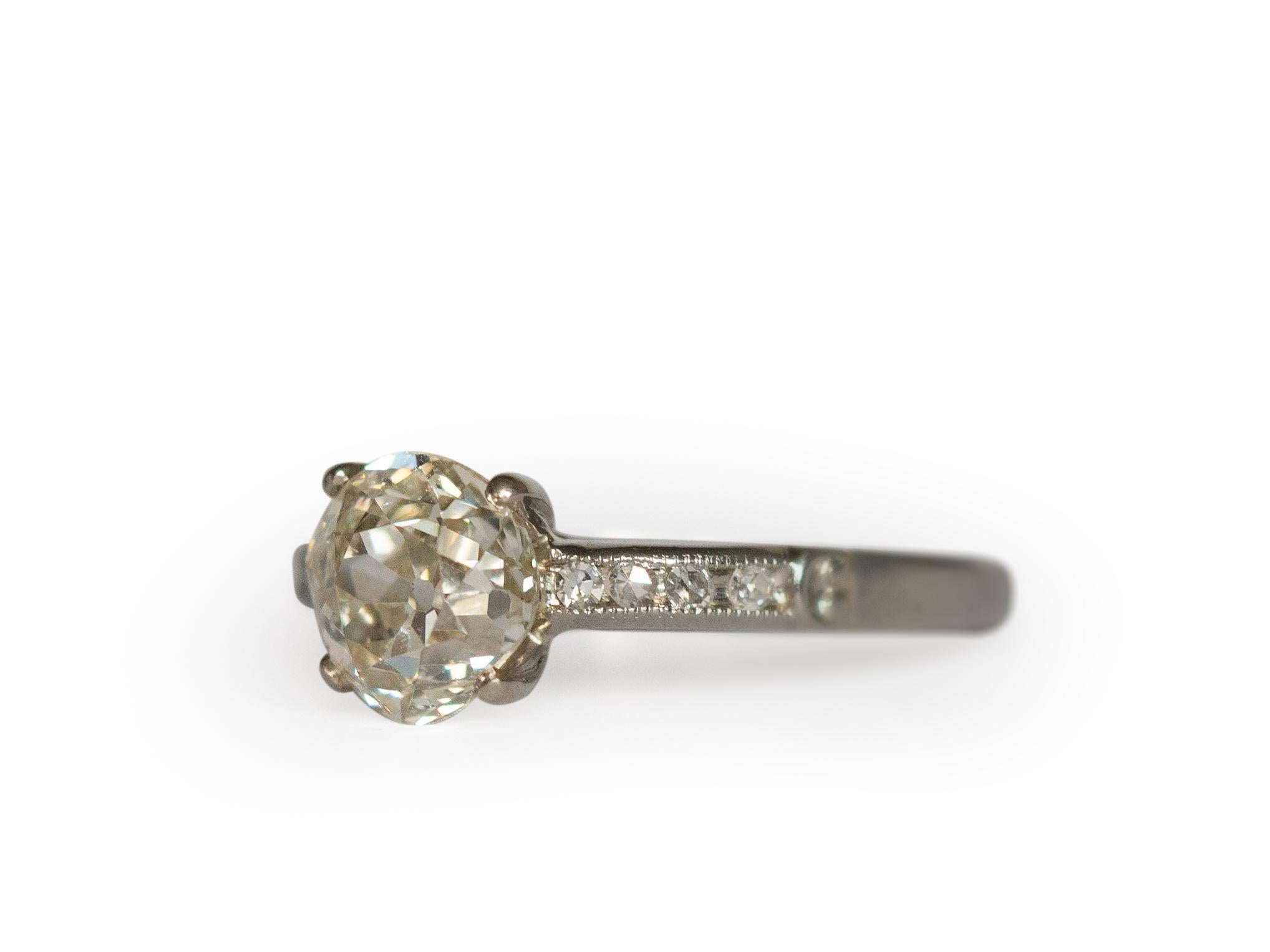 1.37 carat diamond ring