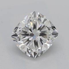 GIA Certified 1.3ct Cushion Entwined Garden Flower Vine Diamond Ring
