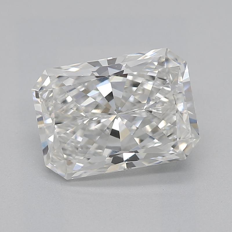D'une élégance intemporelle, cette captivante bague en diamant est ornée d'une superbe pierre centrale rayonnante pesant 1,3. La brillance exquise est amplifiée par le classement impeccable F et VS2, garantissant que chaque facette du diamant brille