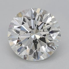 GIA Certified 1.3ct Round Diamond Double Bail Halo Gold Pendant Necklace