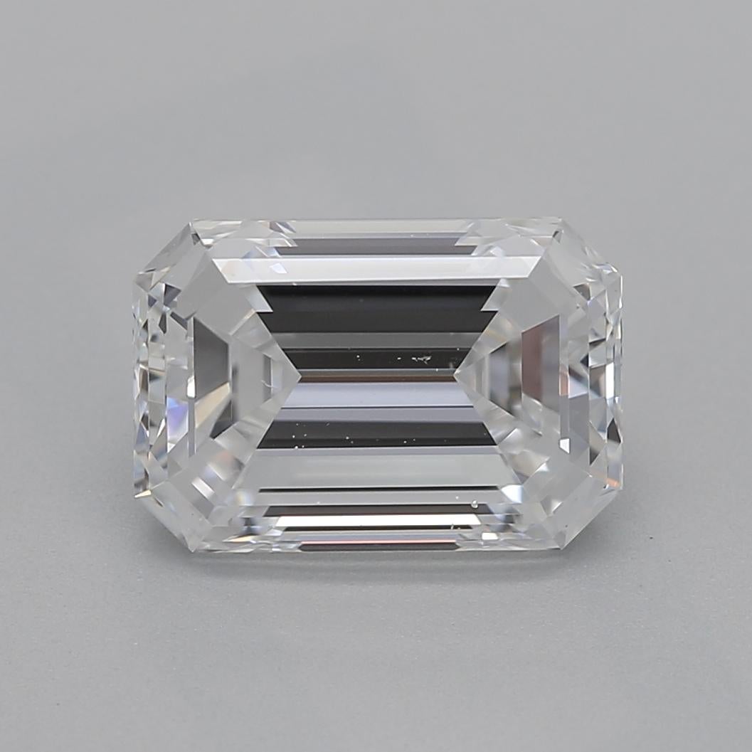 Anello con smeraldo solitario Tulip Rose da 1,40 carati certificato dalla GIA in vendita 2