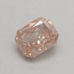 GIA Certified 1.40 Carat Fancy Brown Pink SI2 Clarity Diamond