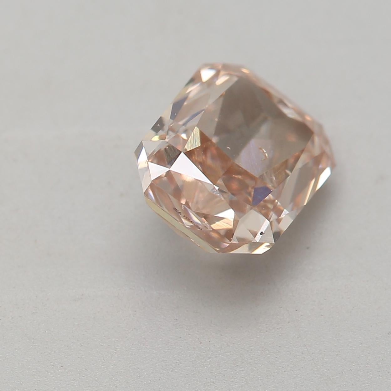 GIA Certified 1.40 Carat Fancy Brown Pink SI2 Clarity Diamond Unisexe en vente
