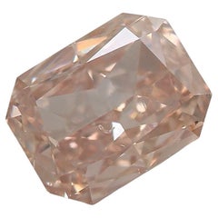 GIA Certified 1.40 Carat Fancy Brown Pink SI2 Clarity Diamond